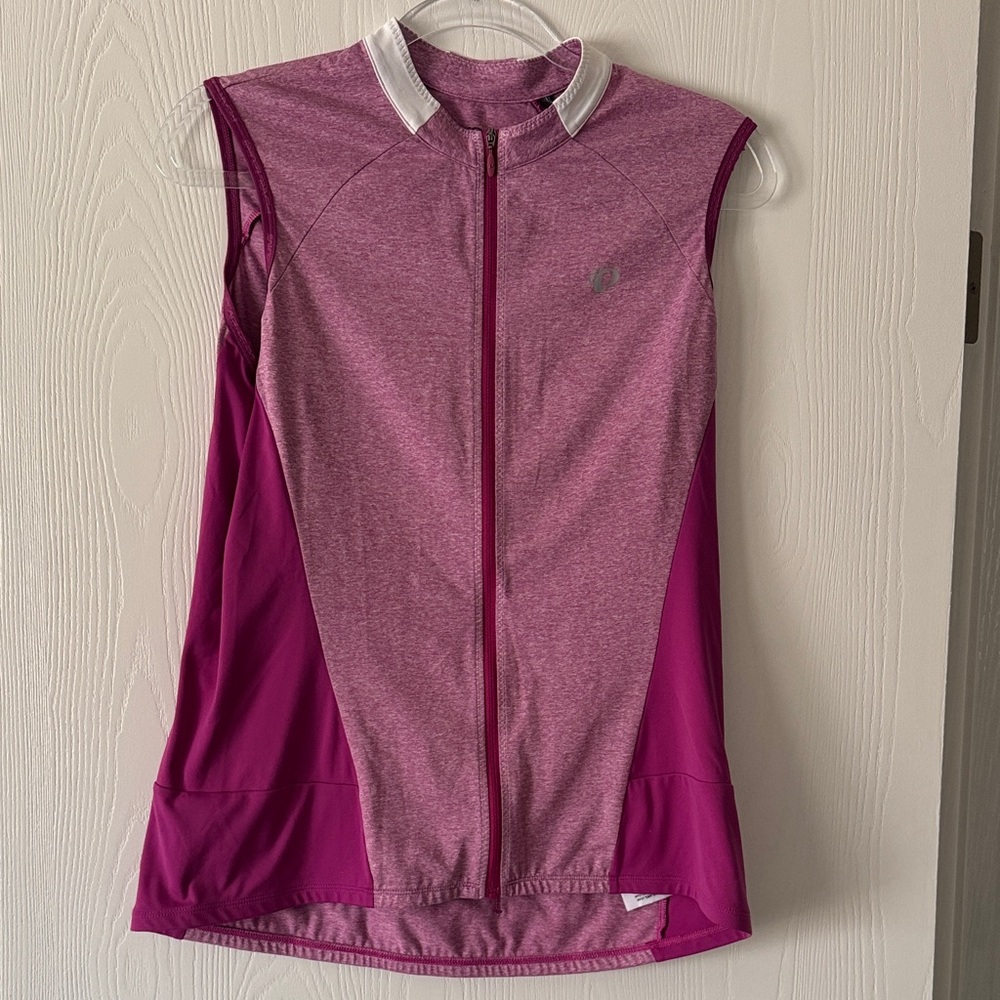 Pearl Izumi Women’s Pink Sleeveless Jersey Size XL Like New